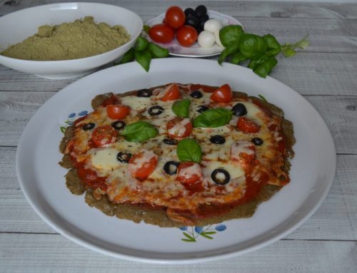 Low-Carb „Grüne Pizza“ Margherita [Sponsored]